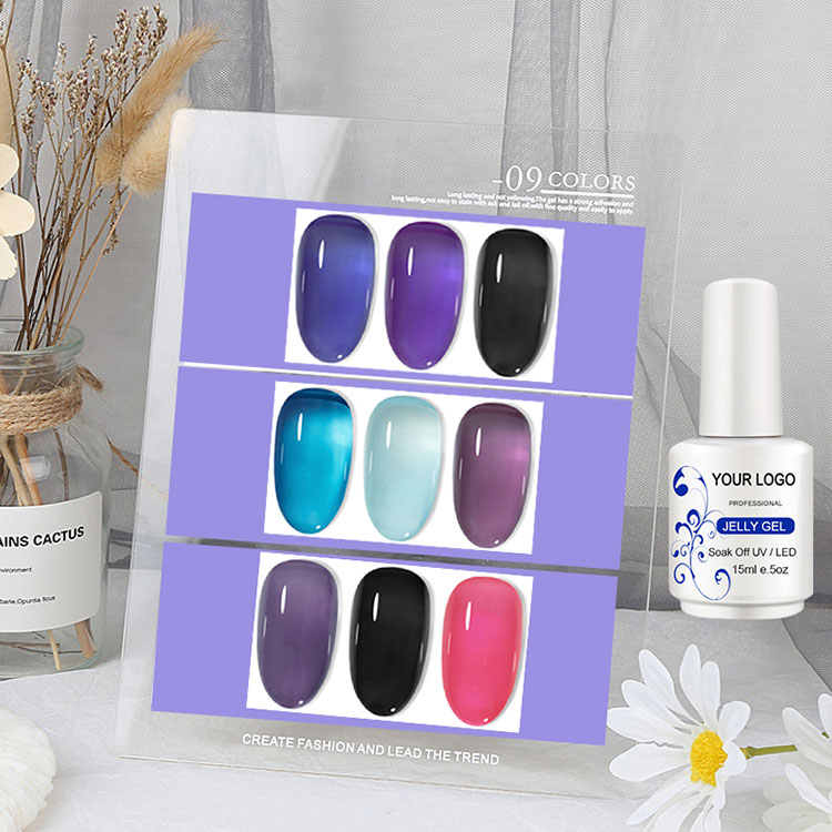 90 CORES GELE GEL Gel Polish