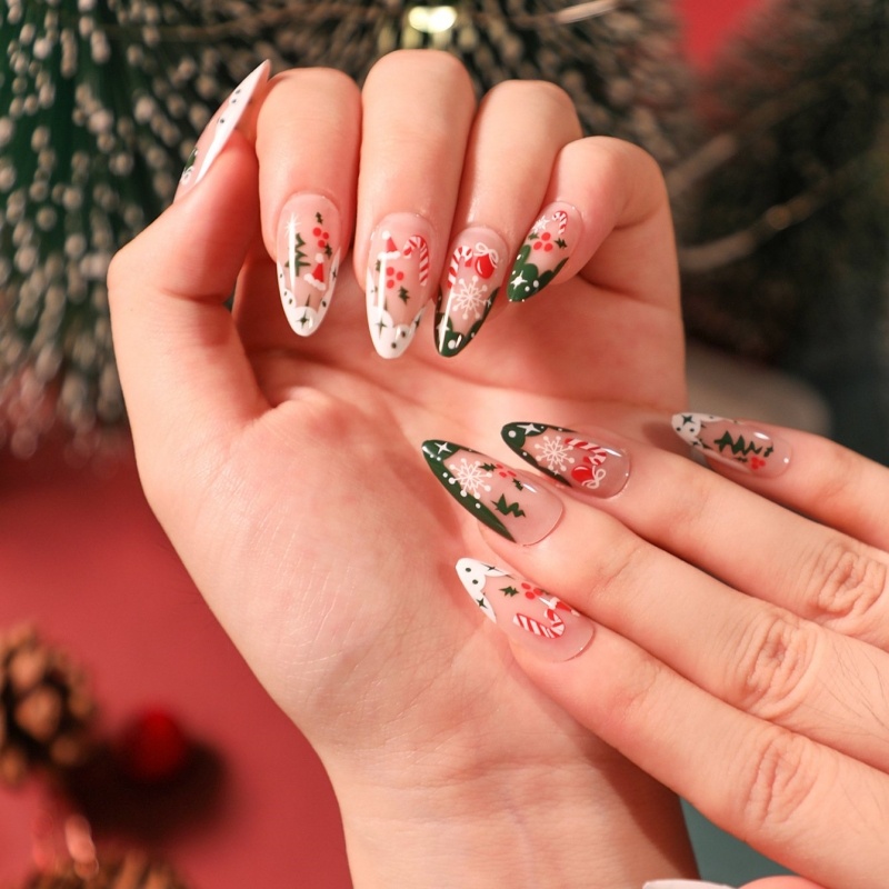 Unhas Postiças de Natal