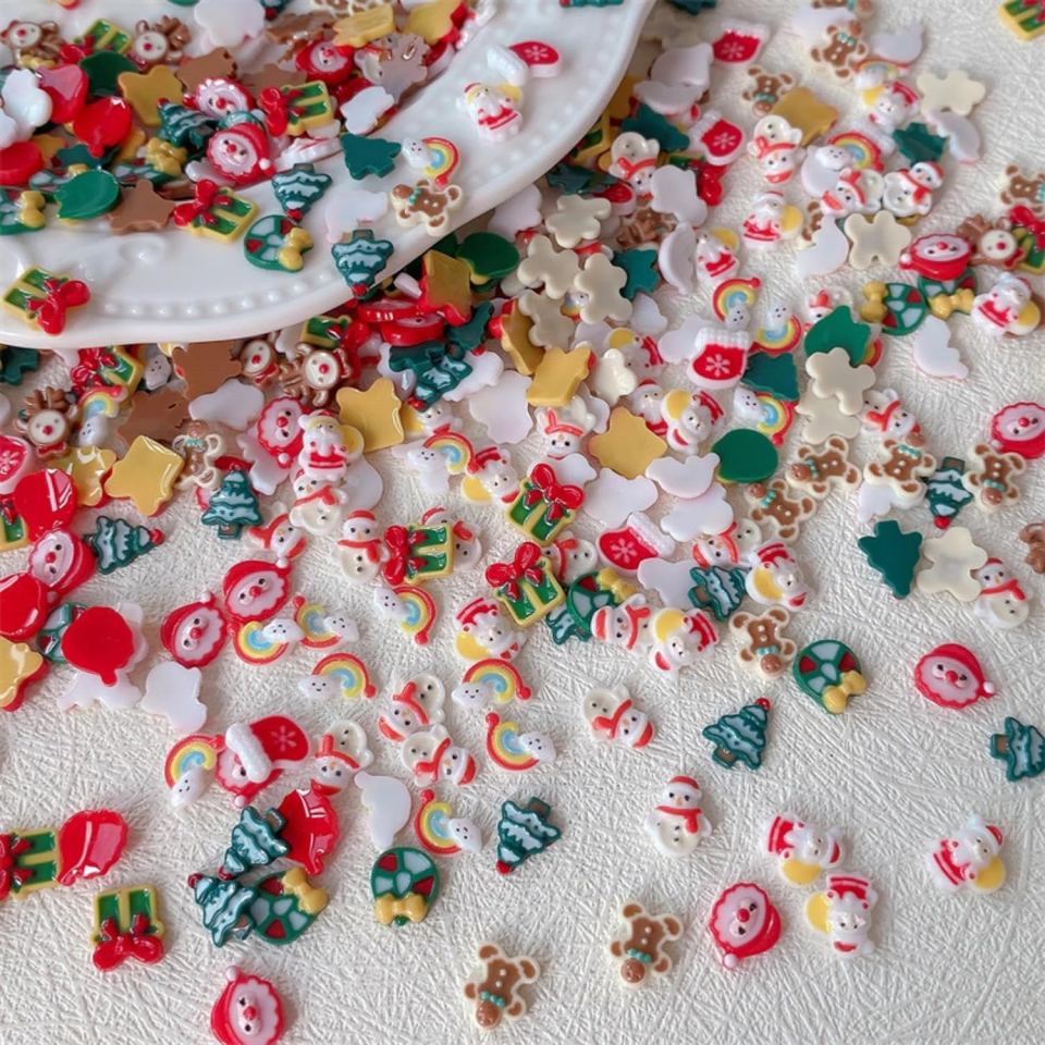 Strass de Natal para unhas