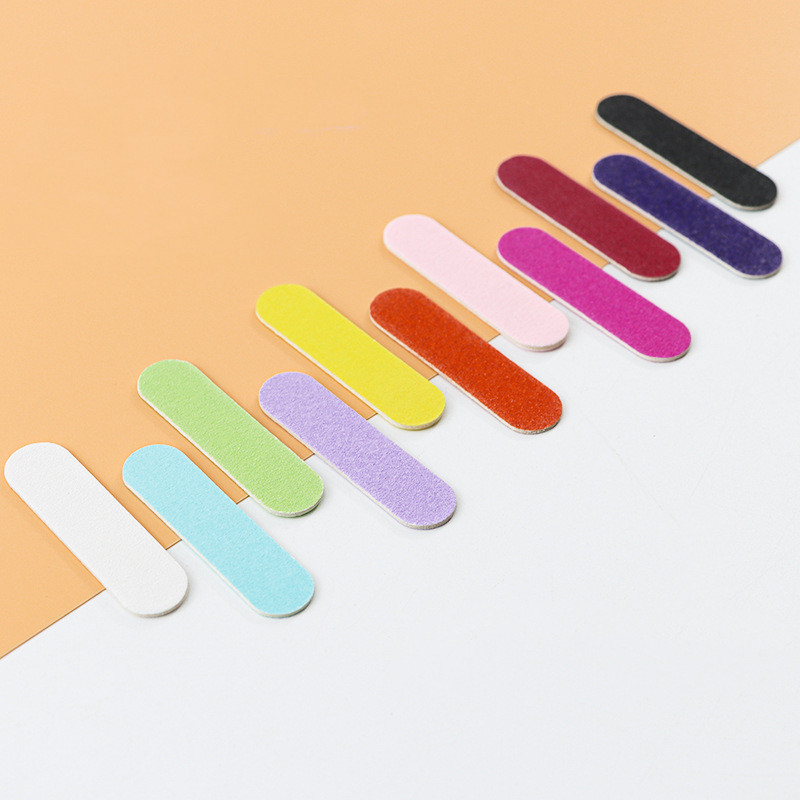 limas coloridas para unhas de bebê