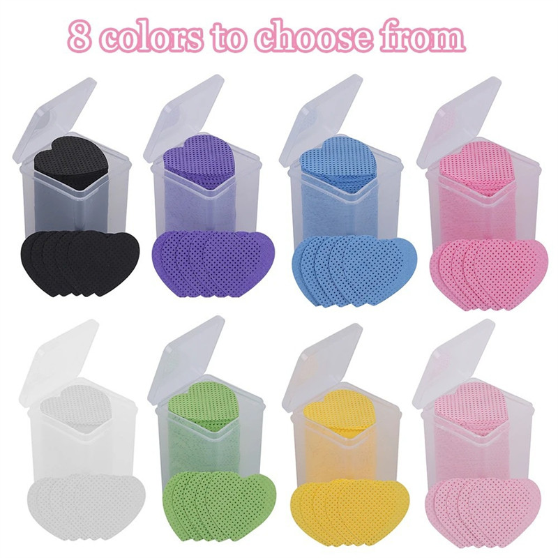 Toalhetes coloridos sem fiapos para unhas