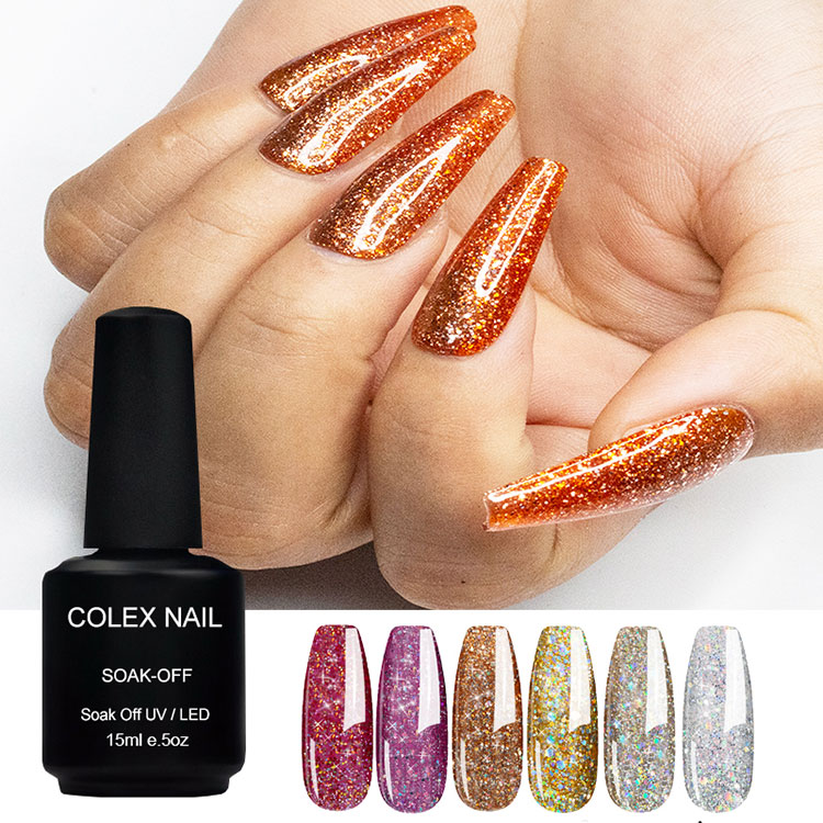 Flash Diamond Colors Glitter Gel Acha