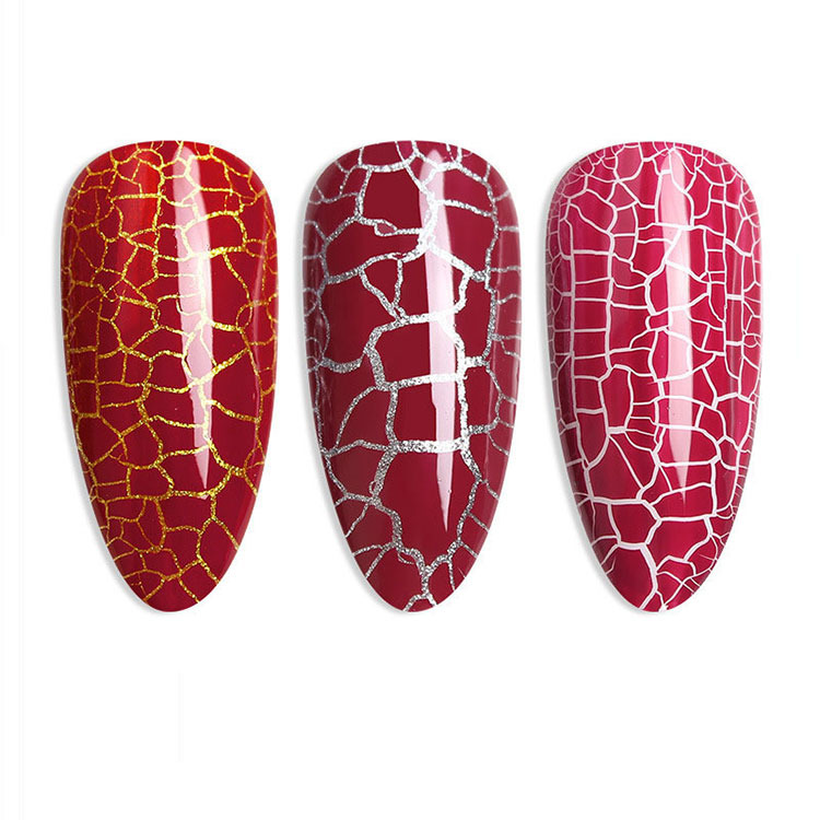 Esmalte grosso de gel de rachadura
