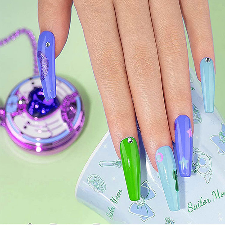 Polimento de gel colorido do tipo de gel UV