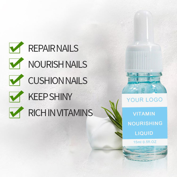 Líquido vitamínico para proteção das unhas