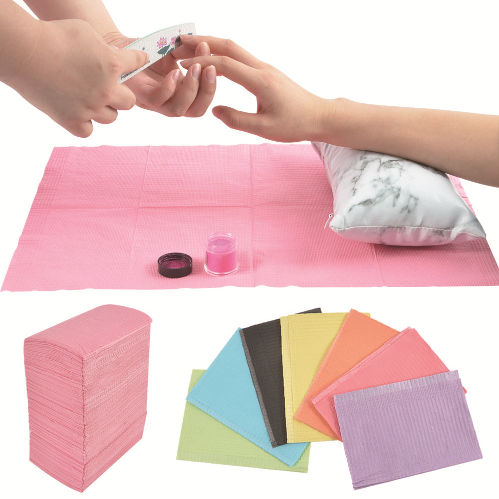 Toalhas de mesa para arte com pontas de unhas à prova d'água